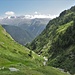Il Monte Rosa ed il vallone del Triftbach.
