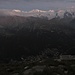 Sotto di me ecco Zermatt illuminata.