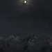 La Luna è un po' velata ma splende comunque sopra i 4000 dinanzi a me.