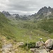 Chessler im Abstieg zur Kuebliser Alp
