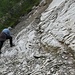 Natürliches Gipsvorkommen im Gößnitztal (Geologe Dr.K.Krainer)