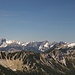 Blick Richtung Allgäuer Alpen
