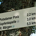 So weit kam uns die zurückgelegte Strecke jetzt auch wieder nicht vor, dass es nur noch 2,2 km bis zum Potsdamer Platz sein sollten