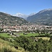 Aosta ed il Grand Combin.
