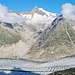 <b>Il ghiacciaio che si sviluppa sul suo fianco orientale è detto Mittelaletschgletscher. A sud-ovest, a 4 km di distanza, esiste anche un Oberaletschgletscher.</b>