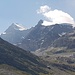 Blick über den See zum Allalinhorn