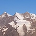 Mischabelgruppe im Morgenlicht