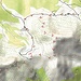 Karte mit der eingezeichneten Route (Kartengrundlage: opentopomap.org).
