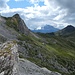 im Hintergrund die Civetta