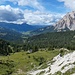 Blick nach Norden ins Gadertal