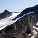 Blick nach O mit dem Nachbarberg Visbretinden (2234m). Man könnte die Kyrkja-Tour auch durchaus erweitern, um diesen Gipfel noch "mitzunehmen".