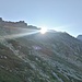 ......L'alba ci accoglie con un saluto del sole