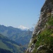 Le Mont-Blanc au loin