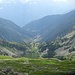 Blick Richtung Untere Mooshütte und Zandlacher Boden