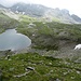 Der Obersee zum Kesselseewasserfall, hinten links das Riekentörl