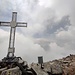 Gipfelkreuz mit Sonne