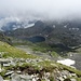 Bessere Sicht beim Abstieg, hier der Radlsee