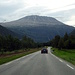 Der massive Bergstock des Gaustatopp (1883m) überragt das Tal von Rjukan um gut 1600m.