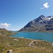 Der Lago Bianco am Berninapass