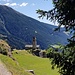 Das Kirchlein San Romerio von oben