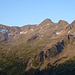 Tristenspitz überm Gösskar, am nächsten Morgen von der Gießener Hütte