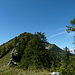 in cima alla cresta