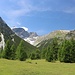 nochmal ein Blick zum Aufstiegsweg