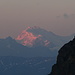 phantastisches Morgenrot über Dufourspitze / Nordend