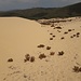 A sinistra si vede una duna che, piano piano, sospinta dal vento, avanza verso destra.