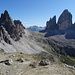 Monte Paterno e Tre Cime dal Sasso di Sesto.