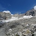 Großelendkopf und Hochalmspitze (Gipfel nicht sichtbar), fotografiert am nächsten Tag vom Celler Weg im Westen