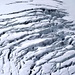 Griesgletscher-Spaltenzone im Zoom.
