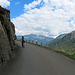 Spassige Abfahrt über die Zufahrstrasse der Göscheneralp.