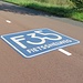 Radschnellfahrtrassee - fietssnelweg F35 - die Geschwindigkeit von Kindern und Senioren hat rojosuiza  hier fast vom Pfad gefegt...