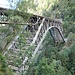 ...alte, imposante  Brücke in Bietschtal....