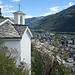 Rückblick nach Steg/Gampel 