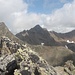 Das klassische Gipfeltrio der Seßladgruppe vom Westgipfel der Rugglespitze aus betrachtet.