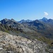 Rückblick auf den Aufstiegsweg zur Schwarzhornfurrga