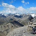 Piz Minschun (3067 m) mit dem "Vogelhäuschen" für das Gipfelbuch