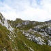 Aufstieg von der Bergstation Madrisa in Richtung Saaser Calanda
