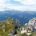 Blick vom Bockhorn (2351 m) nach Süden