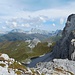 Saaser Calanda (2585 m),<br />Blick nach Norden