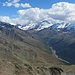 Weißseespitze und Weißkugel über dem Langtauferer Tal