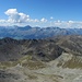 Silvretta und Verwall über den Nauderer Bergen jenseits des Oberinntales