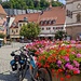 Marktplatz Kulmbach mit Plassenburg