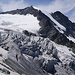 Blick auf den Gletscherabbruch vom "Anseilplatz" 