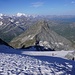 Blick vom Breithornpass auf den Homattugletscher 