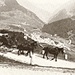 <b>Foto d'archivio del 13.9.1921</b>.<br />La diligenza del San Gottardo, qui sopra Airolo, percorre per l'ultima volta il tragitto Andermatt - Airolo.<br />Nel 1922, quando venne inaugurato il servizio autopostale estivo sul San Gottardo, circolavano in Svizzera 30'000 veicoli a motore, di cui quasi mille in Ticino.<br />Nel 1950 i veicoli a motore immatricolati in Ticino erano 12'000, nel 1965 50'000.<br />