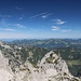 Blick zu den Chiemgauer Alpen