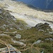 Andiamo in esplorazione nel versante sud sta piovendo la cresta é troppo pericolosa